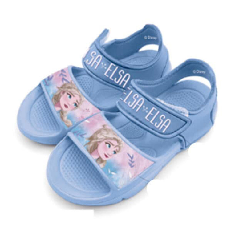 Picture of WD13942 FROZEN/ELSA SANDALS PURPLE/CCELESTE  WITH VELCRO